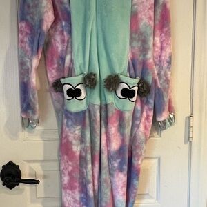 Colorful Tie-Dye Owl Onesie